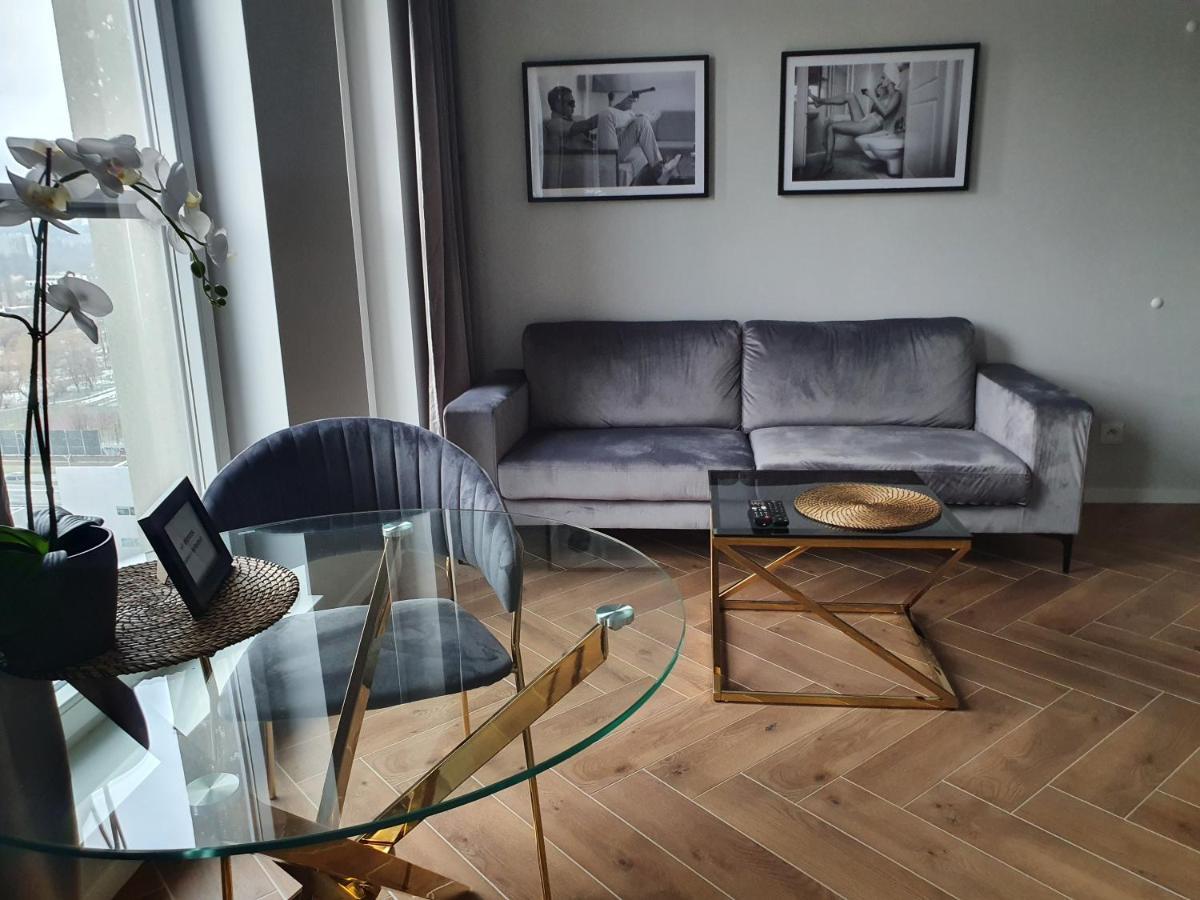 15 Pietro Sokolska 30 Towers Apartments - New- Lux- Parking- Sauna- Gym- And Good View From 15Th Floor Катовіце Екстер'єр фото