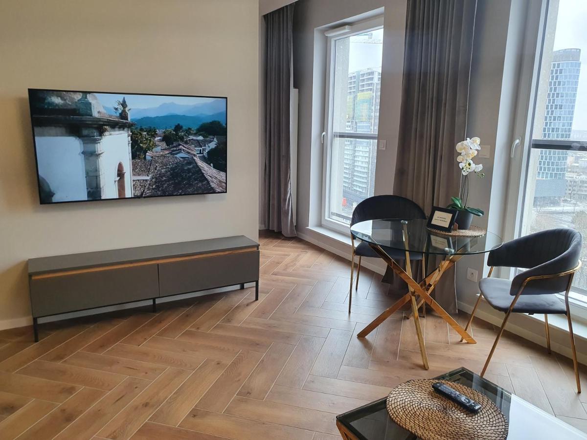 15 Pietro Sokolska 30 Towers Apartments - New- Lux- Parking- Sauna- Gym- And Good View From 15Th Floor Катовіце Екстер'єр фото